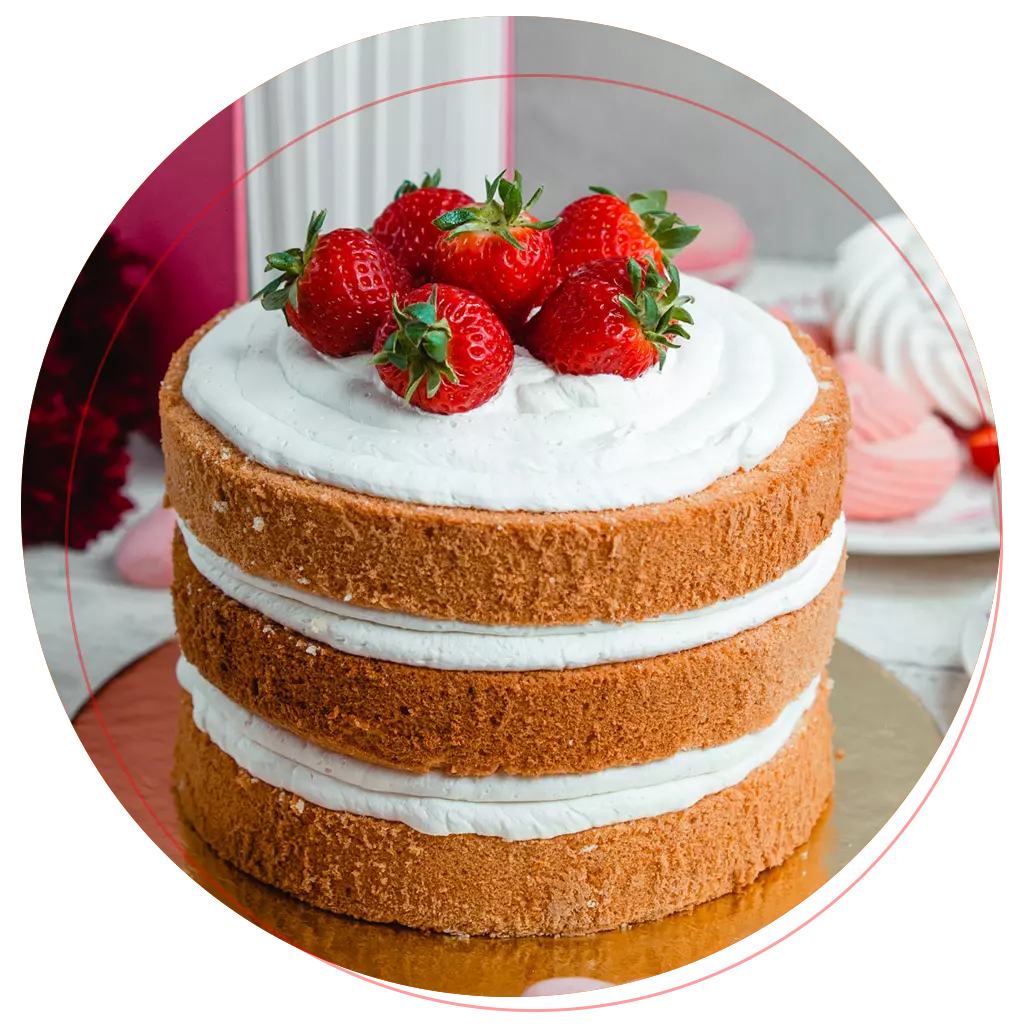 Bolo de Morango